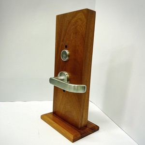 Juego de Cerradura de Seguridad Premium para Puerta, Manija de Puerta de Níquel Satinado con Llave para Puertas de Madera de Oficinas Comerciales - Product Image 6