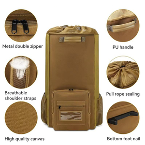 Sac à dos à roulettes pour le linge, sac à linge de voyage imperméable pour la blanchisserie, le dortoir universitaire, l'appartement, les voyages et le camping - Product Image 4