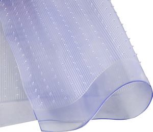 Protecteur de tapis <span class=keywords><strong>en</strong></span> plastique transparent PVC, résistant, pour la poussière, les couloirs, les escaliers, antidérapant, protecteurs de marches transparents - Product Image 3