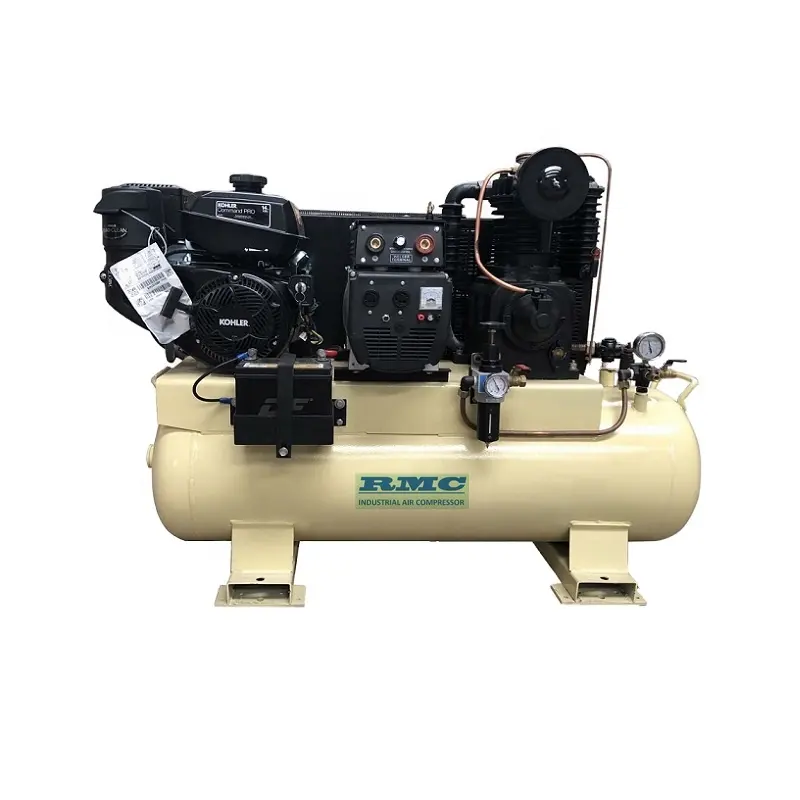 Air Compressorเครื่องเชื่อม 5kwเครื่องกำเนิดไฟฟ้าเบนซิน