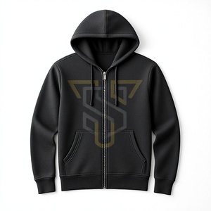 Sudaderas con Cierre de Cremallera 100% Algodón Transpirable, Diseño Sólido, Ropa de Invierno, Sudaderas en Cantidad al por Mayor - Product Image 1