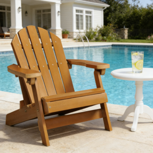 Silla Adirondack para Niños, Cómoda, de Madera de Abeto, para Exteriores, Parque, <span class=keywords><strong>Playa</strong></span>, Patio, Camping, Tiempo de Relajación - Product Image 2