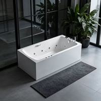Baignoire de trempage en acrylique écologique avec robinet thermostatique pour bain de glace à domicile pour adultes