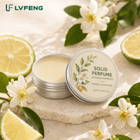 Baume de parfum solide OEM ODM aux agrumes et au néroli 15g, parfum portable, marque privée, fournisseur en gros en vrac