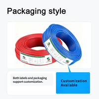 Cable de Cobre Trenzado Aislado con Silicona, Forma Redonda, Resistente a Altas Temperaturas para Aplicaciones de Energía e Industriales