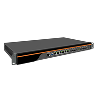 Matériel de pare-feu VPN Firewall Appliance 6 X LAN 4 X 2.5GbE LAN 4 X SFP + X553 Core C3758 C3808 C3958 1U Firewall Server OPNsense