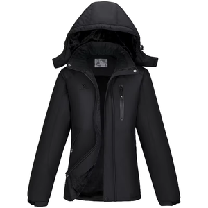 Offre Spéciale femmes Softshell <span class=keywords><strong>veste</strong></span> chaud hiver imperméable manteau <span class=keywords><strong>de</strong></span> neige avec capuche coupe-vent montagne extérieur <span class=keywords><strong>veste</strong></span> <span class=keywords><strong>de</strong></span> <span class=keywords><strong>pluie</strong></span> - Product Image 5