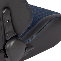 Sièges sport en tissu durable avec design racing réglable en PVC pour une adaptation universelle aux voitures, fourgonnettes et camions avec personnalisation ODM