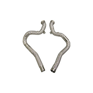 Amélioration de la performance avec un downpipe d'échappement exceptionnel pour Mercedes <span class=keywords><strong>AMG</strong></span> GT/GTC/<span class=keywords><strong>GTS</strong></span>/GTR 4.0T <span class=keywords><strong>V8</strong></span> 2015+ avec bouclier thermique - Product Image 1