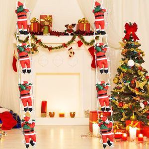 Juguete de Escalera para Escalar, Muñeco de Papá Noel Escalando la Escalera, Novedad Transfronteriza, Decoraciones Navideñas, Adornos para Árbol de Navidad - Product Image 1