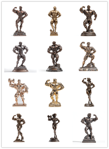 Trofeo de Fisicoculturismo de Resina Moderno de Hombre Fuerte - Product Image 2
