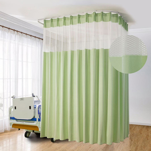 Tenda Divisoria Ospedaliera 100% Poliestere Antimicrobica Ignifuga per Reparto Terapia Intensiva Clinica Personalizzabile Ingrosso - Product Image 4