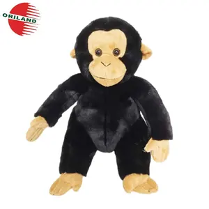 अनुकूलित 30cm नरम आरंगुटान भरवां पशु बंदर आलीशान खिलौना