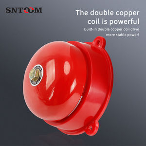 Sonnette d'Alarme Incendie Sans Fil à Distance Multi-Tension Haute Pénétration en Décibels Matériau Durable pour École/Usine/Classe/Urgence - Product Image 4