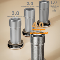 Bouteille Hotherm 600 ml en titane pur avec couvercle Tritan, double infuseur à thé, cordon tressé, sans revêtement, logo personnalisé, vente en gros pour entreprises, café