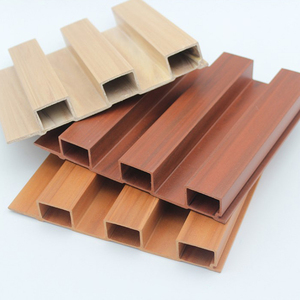 Độ ẩm-proof âm thanh bằng chứng tùy chỉnh 3D <span class=keywords><strong>PVC</strong></span> WPC rãnh hạt gỗ tường Bảng điều chỉnh Nội Thất Tường Ốp - Product Image 3