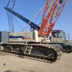 Second Hand Zoomlion 200T Crawler Crane Low Working Hours Stable Performance Heavy Duty Track Crane With Complete Boom - Product Image 1