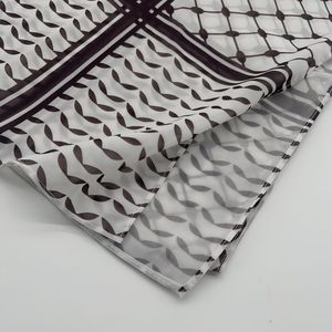 <span class=keywords><strong>JYL</strong></span> Últimas Señoras Impreso Keffiyeh Palestina Bufanda Alta Calidad Personalizado Burbuja Gasa Luz Suave Hijab para Mujeres Musulmanas - Product Image 5