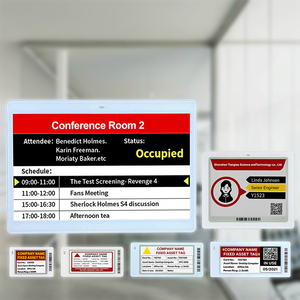 Écran E Ink E-Paper IP65 avec SDK intégré, panneau électronique mural intérieur, solution de conférence 4 couleurs, carte de nom/numéro de salle - Product Image 1