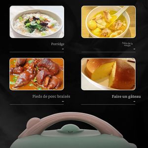 Autocuiseur Électrique Multifonction Deluxe en Acier Inoxydable 1.0L 1.5L pour la Maison – Appareil de Cuisson Chinois Abordable et Mignon - Product Image 3
