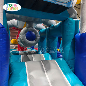 Parque Infantil Inflable con Diseño Espacial Personalizado, con Obstáculos, Zona de Brincos y Tobogán, Apto para Niños - Product Image 6