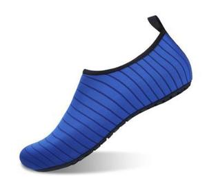 Chaussures de plage en gros à semelle souple pour le printemps et l'été, idéales pour la plongée, le snorkeling, la randonnée aquatique, pour hommes, femmes et adultes, à rayures, séchage rapide - Product Image 2