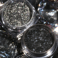 Nueva Sombra de Ojos Brillante con Purpurina, Pigmento de la Serie Oscura, Marca Privada, Polvo de Hadas, Diamante Metálico, Sombra de Ojos en Polvo Suelto