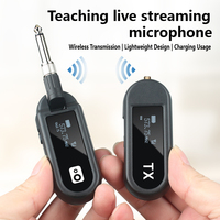 Système de microphones sans fil UHF, micro-casque avec affichage numérique, pour amplificateur vocal, système PA, enseignement, guides touristiques, fitness