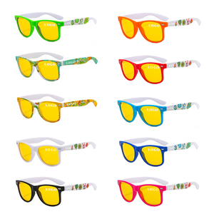 Classique Hawaii Loisirs Vintage Carré Lunettes De Soleil Unisexe Grande Tête UV400 Pêche Golf Conduite Disponible Jaune Rouge Bleu Violet - Product Image 6