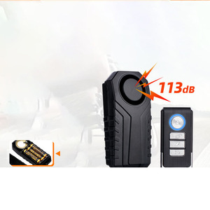 ABS klakson sistem <span class=keywords><strong>Alarm</strong></span> sepeda tipe-c, <span class=keywords><strong>Alarm</strong></span> sepeda tipe-c dapat diisi ulang 113dB, klakson sistem <span class=keywords><strong>Alarm</strong></span> sepeda IP65, kendali jarak jauh tahan air, 7 level sensitivitas 3 - Product Image 2
