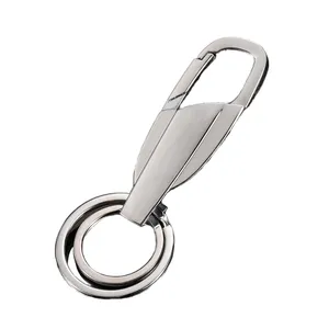 Mở Chai Keychain tùy chỉnh logo thép không gỉ mở chai Keychain Vòng mở chai