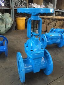 Sắt dễ uốn awwa C515 OS & Y Van cổng với handwheel mặt bích khoan để ANSI class150 - Product Image 3