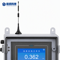 Analyseur de turbidité industriel en ligne, moniteur pour station de traitement d'eau potable, capteur de turbidité pressurisé, compteur 4-20mA RS485