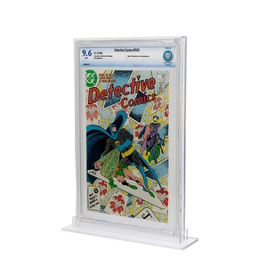 Estuche de Acrílico Transparente Moderno Personalizado al por Mayor para Cómics con Tapa Deslizante, Almacenamiento Seguro y Fácil de Limpiar para Novelas Gráficas Graduadas - Product Image 4