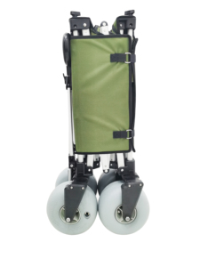Customizable 7 Inch PU Balloon <strong>Wheel</strong> Outdoor Folding Camping Wagon Cart Heavy Aluminum Duty <strong>Hand</strong> Beach <strong>Trolley</strong> OEM Product - Product Image 4