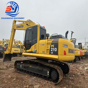 Excavadora de cadenas Komatsu PC210LC-8 usada, modelo 2024 de alta calidad, cucharón de 0.9m, potencia de 110KW, peso operativo de 21 toneladas - Product Image 1