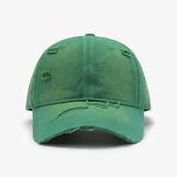 Gorras de Béisbol al por Mayor, Lisas, de Algodón, con Logotipo Personalizado, Gorras de Béisbol Desgastadas