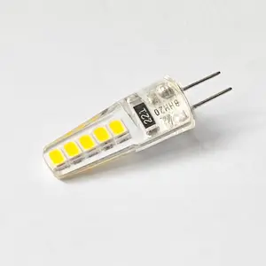 Prix bon marché basse tension ac220v 1w lampe équivalente halogène sans scintillement ampoules G4 lumière LED