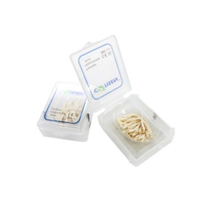 Dentale Legno di Forniture Sagomato Cunei di Legno Interdentale colore casuale nuovo - Product Image 4