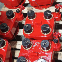 Collecteur d'eau à bride en laiton BS3360, entrée de débordement 4 voies, pour système d'alimentation en eau incendie, raccordement pour les services incendie