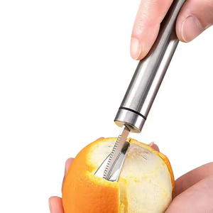 <span class=keywords><strong>Tupperware</strong></span> agrumi pelapatate giallo strumento di frutta per cocktail bucce vecchio stile bitter cocktail elettrico macchina peelerz - Product Image 5