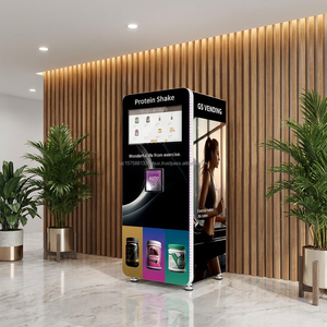 Industrial Grade <b>Protein</b> Shake Machine 27" HD Screen WiFi 4G Remote Background for University and Public Areas - Product Image 1