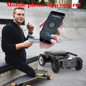 Factory-Direct Foldable Four-<b>Wheel</b> Intelligent Mobility <b>Scooter</b> Seniors Aluminum Alloy Frame 120kg Capacity App Control 20Ah - Product Image 5