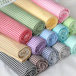 Fabricant de fil de coton OEM teint tissu à carreaux de coton coloré pour drap de lit décoration maison vêtements pour enfants - Product Image 1