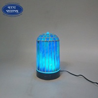 Diffuseur en verre 3D, humidificateur à ultrasons, lumière de nuit, huile essentielle, 11ml, USB pour maison, hôtel, bureau