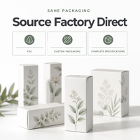 Boîte en carton pliable personnalisée pour l'emballage de sérum cosmétique, emballage de produits de soin de la peau, vente en gros, finition brillante, boîte en papier florale, OEM ODM