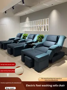 Fauteuil inclinable électrique pour thérapie aquatique, spa pour les pieds, canapé-<span class=keywords><strong>lit</strong></span> pour salon <span class=keywords><strong>de</strong></span> pédicure, mobilier <span class=keywords><strong>de</strong></span> salon commercial - Product Image 2
