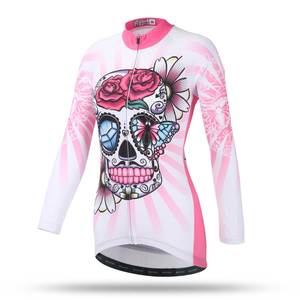 Vêtements <span class=keywords><strong>de</strong></span> sport pour femmes <span class=keywords><strong>de</strong></span> grande taille <span class=keywords><strong>de</strong></span> haute qualité, écologiques, légers, respirants, à séchage rapide, anti-UV, <span class=keywords><strong>maillot</strong></span> <span class=keywords><strong>de</strong></span> <span class=keywords><strong>vélo</strong></span> à manches longues - Product Image 1