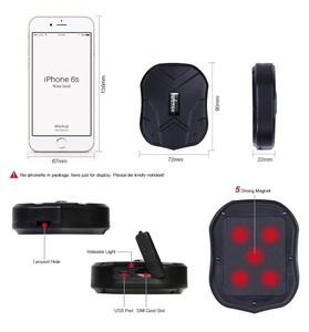 <span class=keywords><strong>TK905</strong></span> 5000mAh/10000mAh <span class=keywords><strong>GPS</strong></span>+LBS Localizador <span class=keywords><strong>GPS</strong></span> Inteligente con Doble Posicionamiento y Alarma de Exceso de Velocidad - Product Image 3