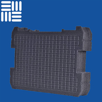 Emballage personnalisé pour casque de type Pick Pluck, insert en mousse, couleur personnalisée, mousse de polyuréthane légère, densité 20 D, OEM/ODM